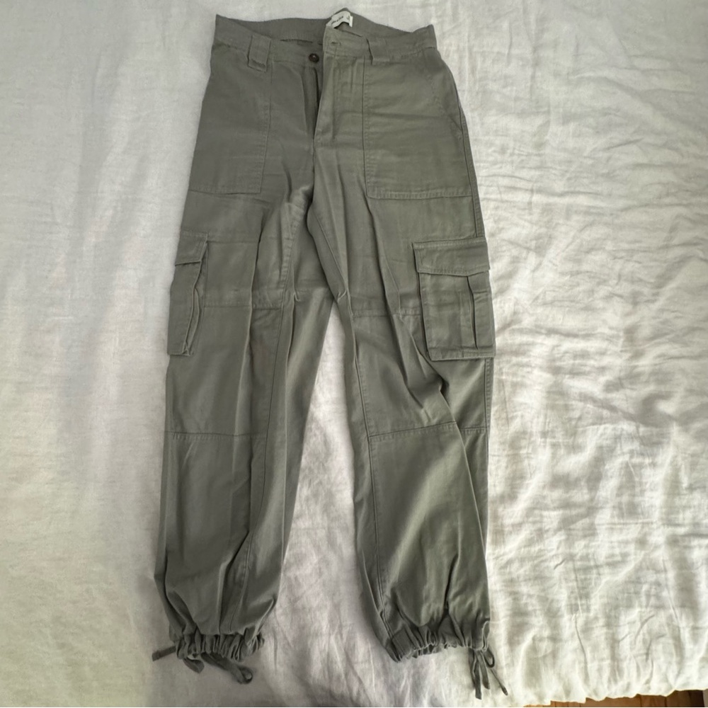 A&F Green Cargo Pants